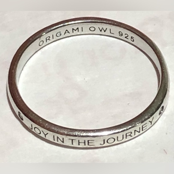 Origami Owl Joy In The Journey Ring - Picture 1 of 7